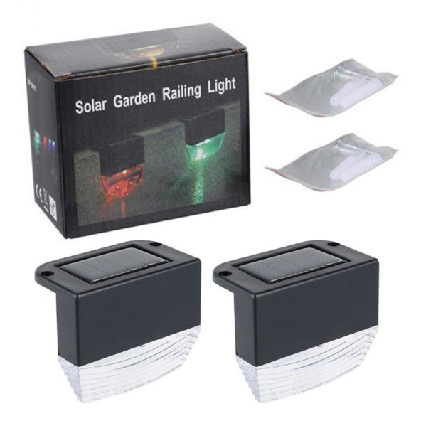 POWERMASTER XF-5011 100X55X85 MM  KARIŞIK RENK SOLAR BAHÇE LAMBASI - 3