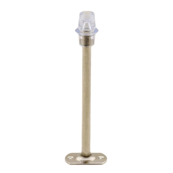 Kapı Stoperi Tamponu 20 cm Krom Metal Vidalı Kapı Durdurucu Tutucu Kapı Stopu Silikonlu - 5