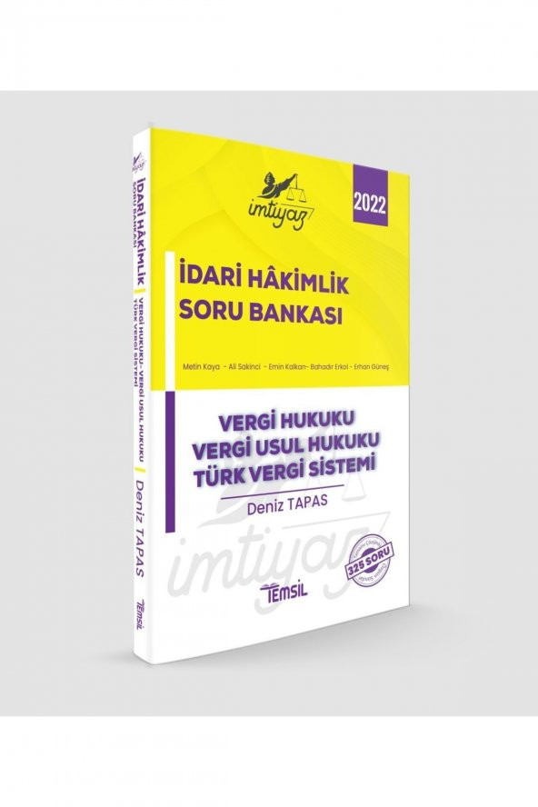 Imtiyaz Idari Hâkimlik Soru Bankası/vergi Hukuku- Vergi Usul Hukuku- Türk Vergi Sistemi