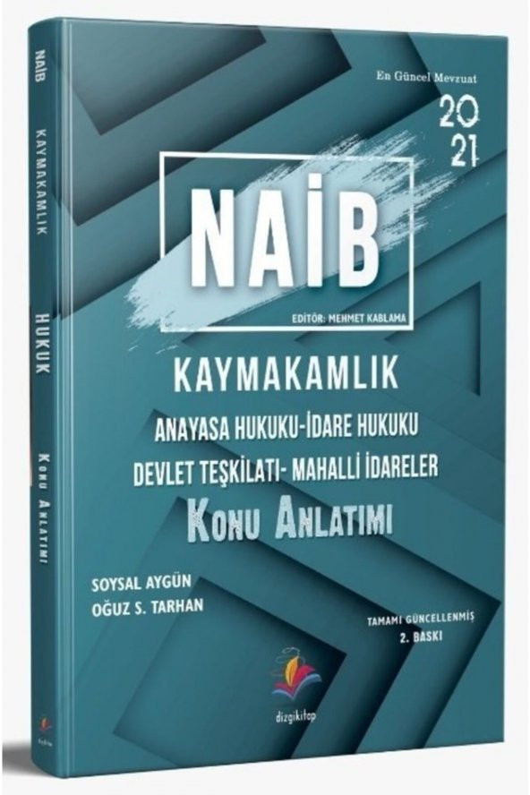 Dizgi Kitap 2021 Naib Kaymakamlık Anayasa Hukuku-idare Hukuku-mahalli Idareler Ve Idari Teşkilat Kon - 1