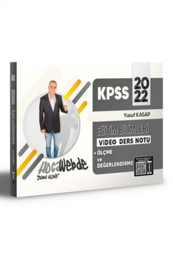 Hocawebde 2022 Kpss Eğitim Bilimleri Ölçme Ve Değerlendirme Video Ders Notları - 1