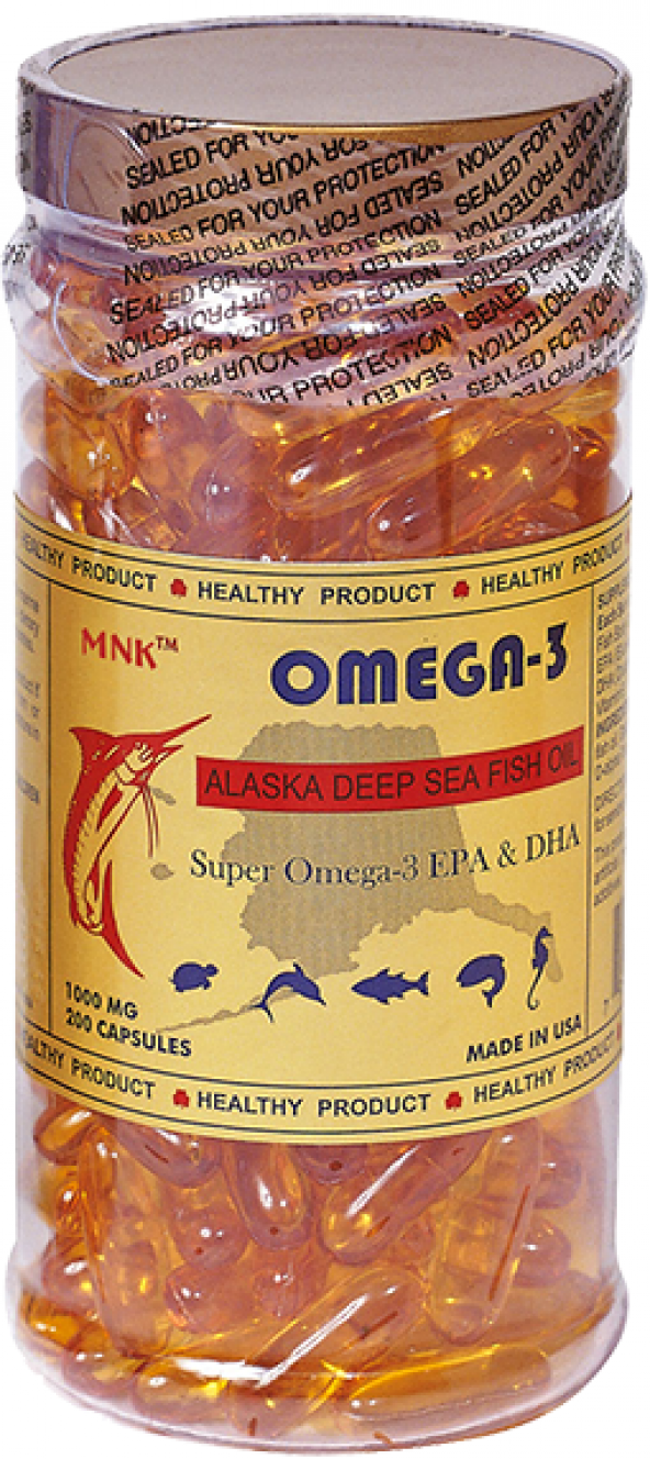 Mnk Omega 3 Balık Yağı 1000 Mg 200 Softgel 08-