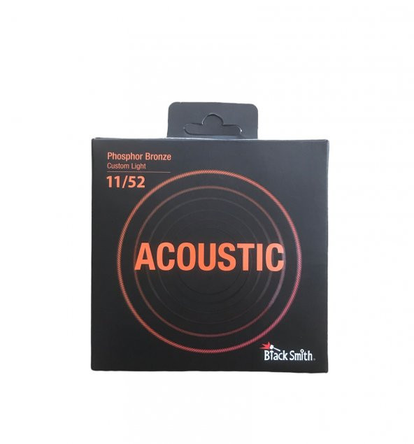 BLACKSMİTH PB-1152, Custom Light (011 - 052) ACOUSTİC TEL