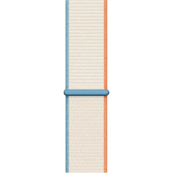 Mi7a Apple Watch Seri 7 6 5 4 3 2 Se 38MM / 40MM / 41MM Uyumlu Spor Loop Dokuma Hasır Kordon - 2