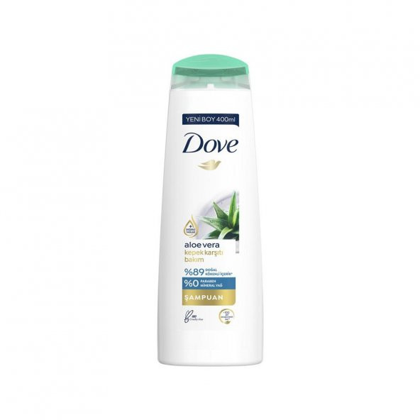 Dove Nemlendirici Bakım Sırları Saç Bakım Şampuanı Kepeğe Karşı Bakım Aloe Vera 400 ML