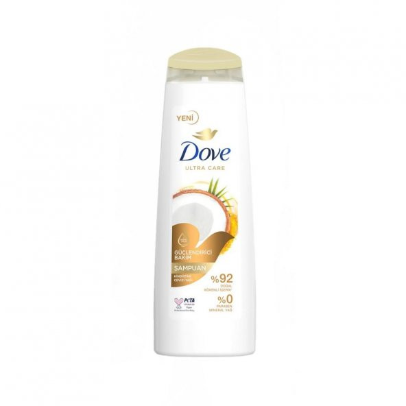 Dove Şampuan Hindistan Cevizi Yağı Güçlendirici 400Ml