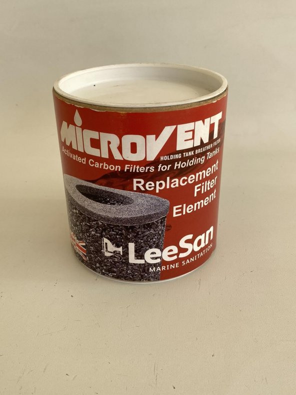 LeeSan Microvent Atık Tankı Havalandırma Filtre Kartuşu (Karbon) - Resim 3