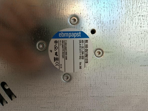 Ebmpapst RG 160-28/18N/13TD Soğutucu Fan  48V 1.38A 66W - 3