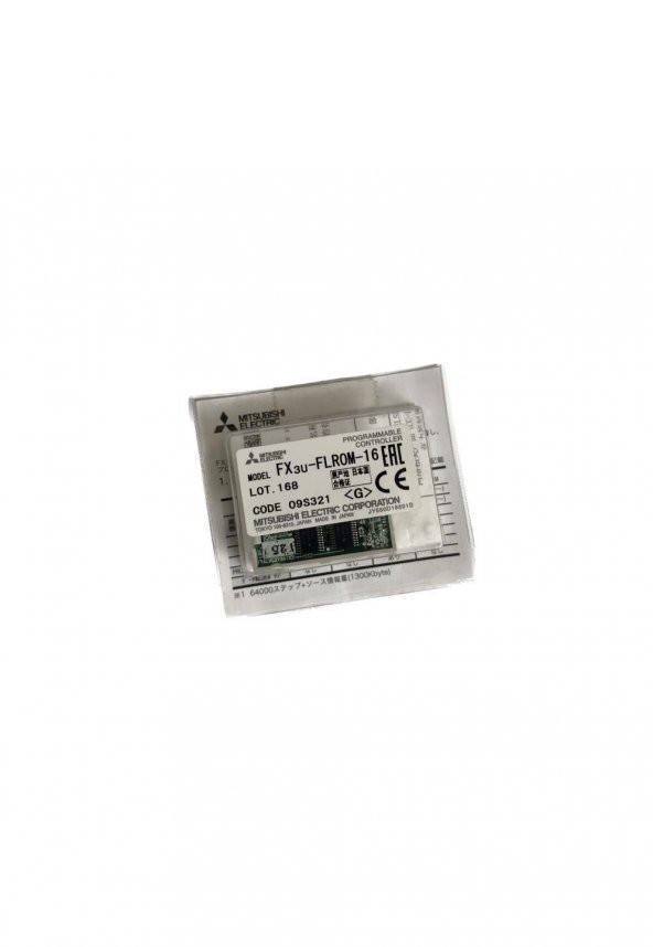 Mitsubishi FX3U-FLROM-16 Bellek Kaset Kartı