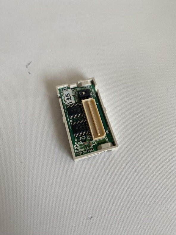 Mitsubishi FX3U-FLROM-16 Bellek Kaset Kartı - 5