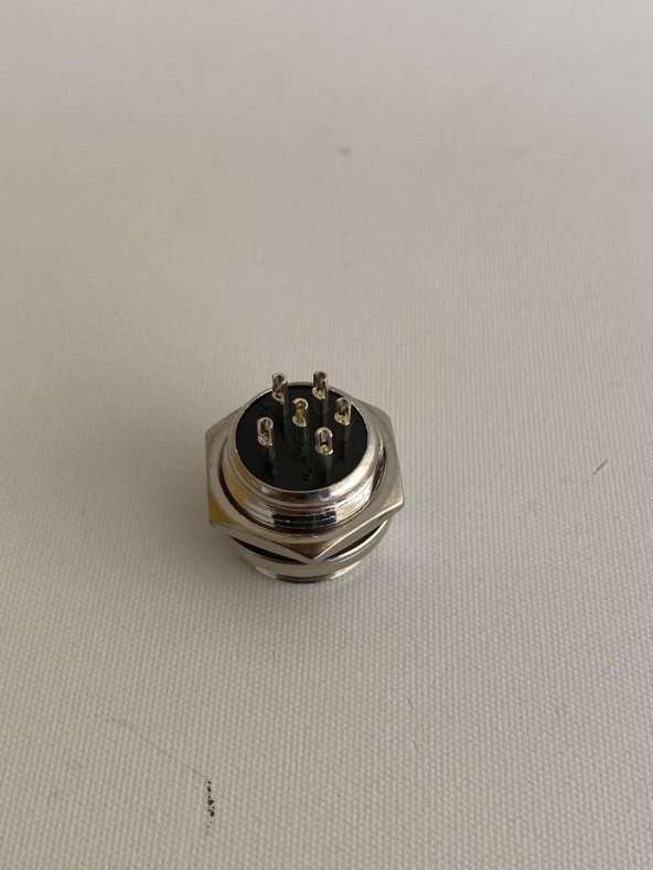 Mike ( Mıc ) Konnektör 6 Pin Erkek 1 Adet - 4