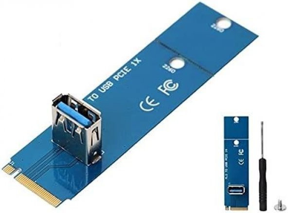 Tishric M2 SSD to USB 3.0 Dönüştürücü Kart 1 Adet