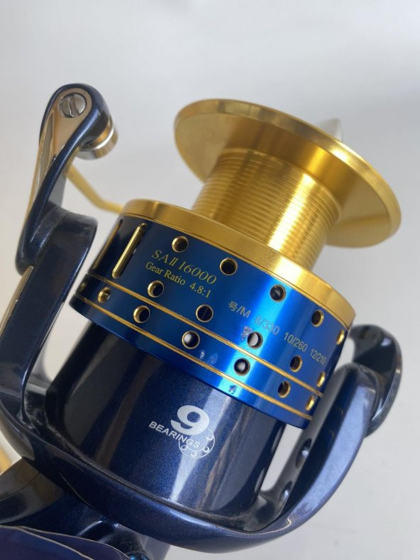 Okuma Salina II 16000 Jig Olta Makinesi (Teşhir Kutusuz) - 5