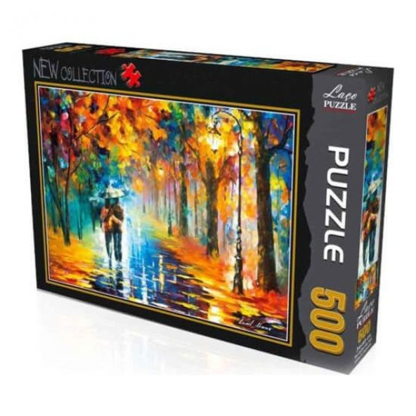 Laço Puzzle Sonbaharda Aşk 500 Parça Yapboz