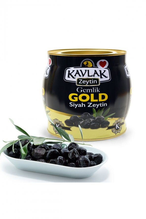 Kavlak Gold 2 kg Gemlik Siyah Zeytin