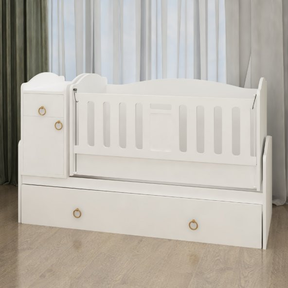 Garaj Home Tuana Beyaz Avangart Bebek Odası Takımı - 3