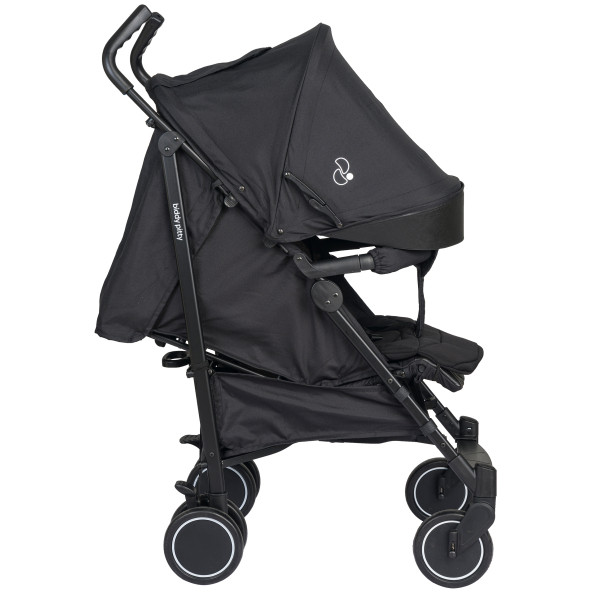 Biddy Pitty Picco Alüminyum Hafif Lüks Baston Bebek Arabası Jet Black - 6