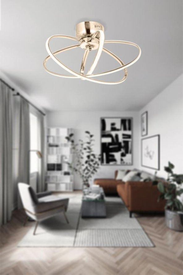 Eray Aydınlatma 5100-3 3lü Led Sarı Avize - 2
