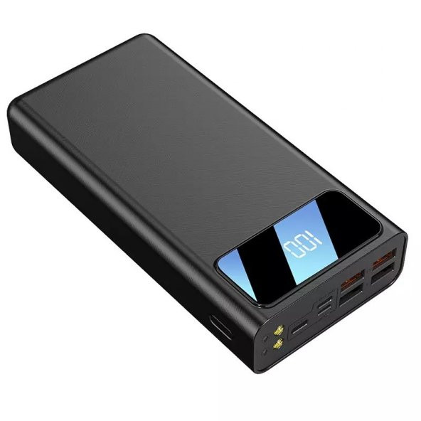 Newface MN-113 Dijital Göstergeli Led Fenerli 2.1A 40.000 mAh Powerbank - 6