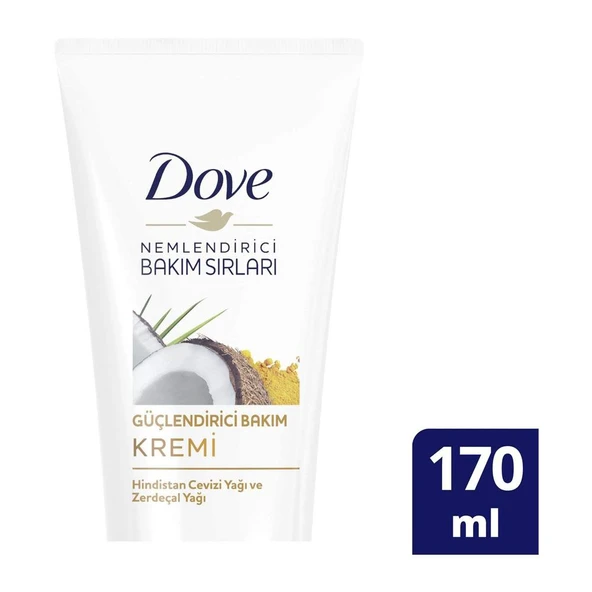 Dove Hindistan Cevizi ve Zerdeçal Yağı Süper Saç Bakım Kremi 170ML