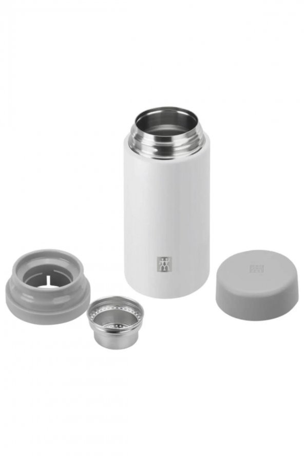 Zwilling 395005110 Süzgeçli Termos, 420 Ml | Beyaz - 4