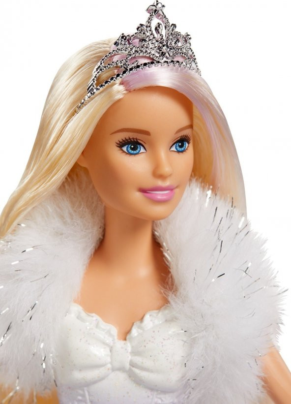 Barbie Dreamtopia Karlar Prensesi Bebek, 30 Cm, Pembe Gölgeli, Sarı Saçlı Gkh26 - 3