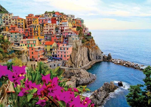 KS Games Village of Manarola 1000 Parça Puzzle