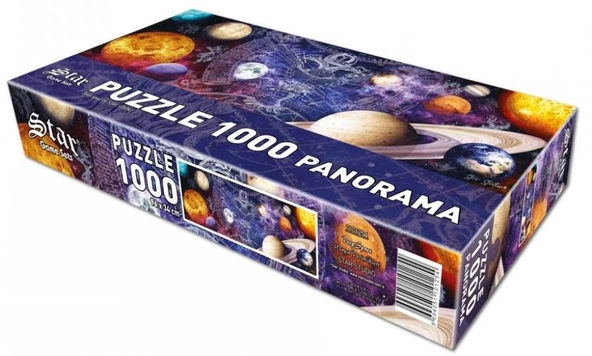 Star Puzzle 1000 Parça Uzayın Derinlikleri Panorama Puzzle - Resim 3