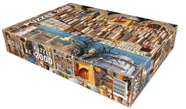 Star Puzzle 2000 Parçalık Anlat İstanbul Puzzle - Semih Çelebi - Yapboz - Resim 3