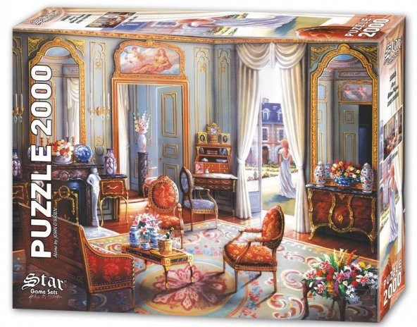 Star Puzzle 2000 Parça Yalnız Başına Puzzle - John O'Brien - Resim 2