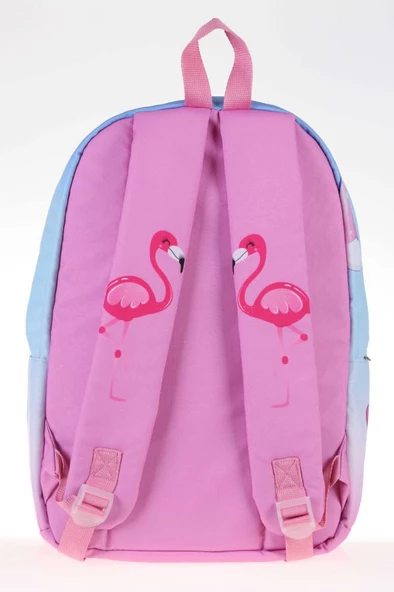 Kaukko Layer Sırt Çantası (Rainbow Flamingo) - Resim 3