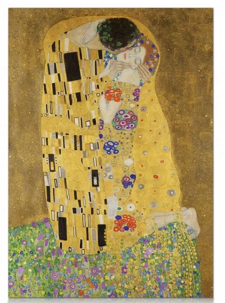 Star Puzzle 1500 Parça Öpücük Puzzle - Gustav Klimt