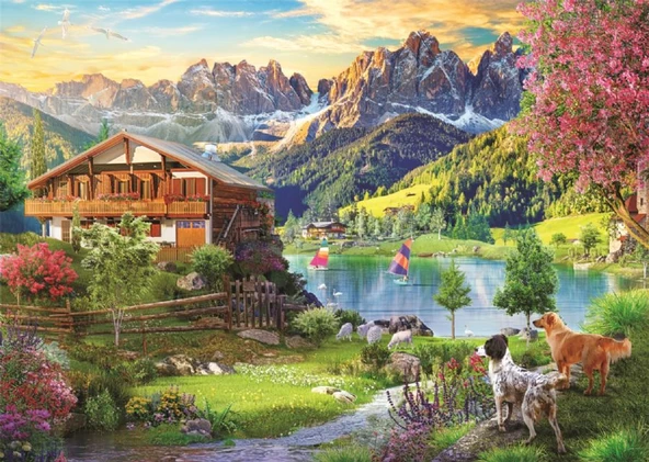 Anatolian 3000 Parça Dolomit Dağları Puzzle