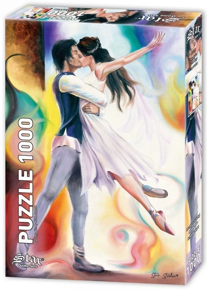 Star Puzzle 110186 - 1000 Parça Kelebek Öpüşü Puzzle - Resim 2
