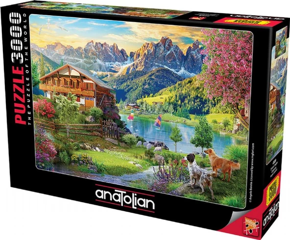 Anatolian 3000 Parça Dolomit Dağları Puzzle - Resim 2