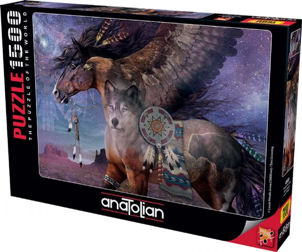 Anatolian 1500 Parça Ruhsal Yolculuk Puzzle - Laurie Prindle - Resim 2