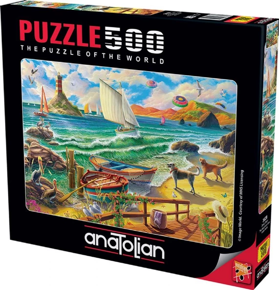 Anatolian 500 Parça Deniz Etkisi Puzzle - Resim 2