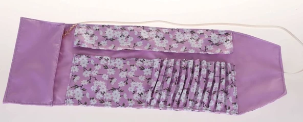 Kaukko Lila Rulo Sanatsal ve Organizer Kalem Çantası - Resim 2