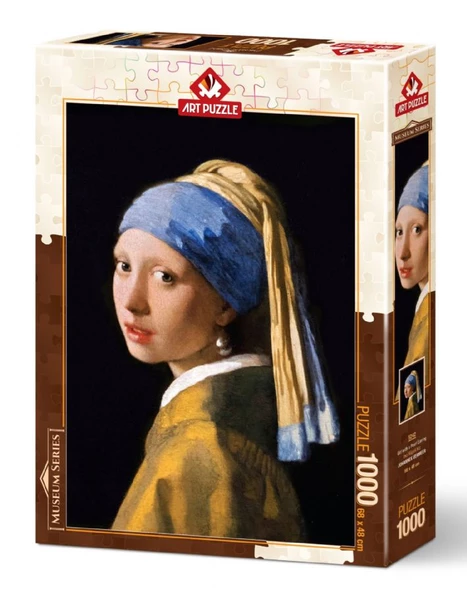 Art Puzzle İnci Küpeli Kız 1000 Parça Puzzle ürün görseli