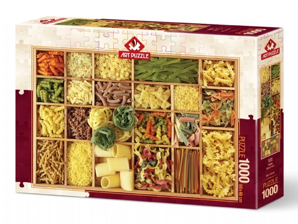 Art Puzzle Makarnalar 1000 Parça Puzzle ürün görseli