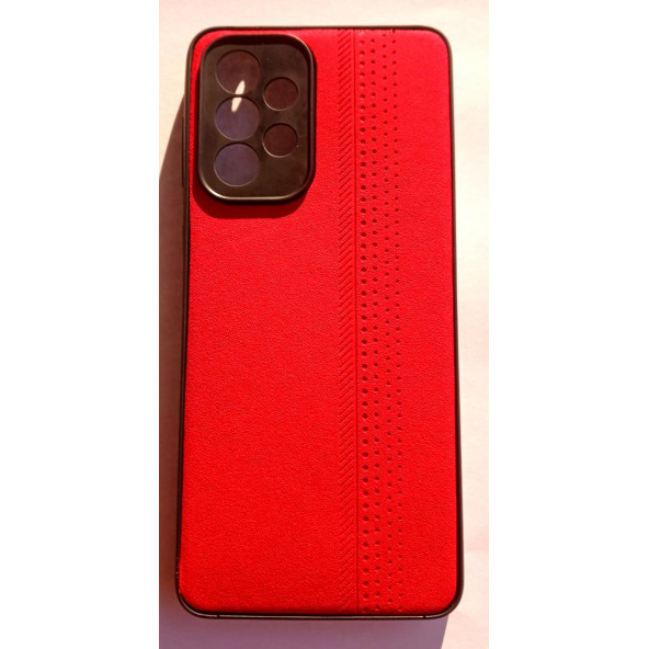 Samsung Galaxy A33 5G Deri Görünümlü Yumuşak Kılıf - Resim 4