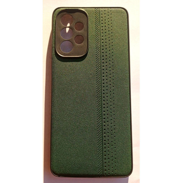 Samsung Galaxy A33 5G Deri Görünümlü Yumuşak Kılıf - Resim 5