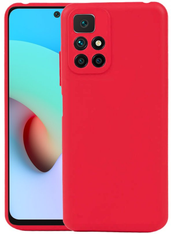 Xiaomi Redmi 10 2022 Kılıf Ultra İnce Renkli Silikon Kapak - 3