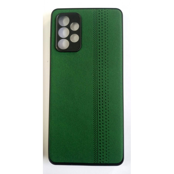 Samsung Galaxy A72 Deri Görünümlü Yumuşak Spor Kılıf - Resim 4