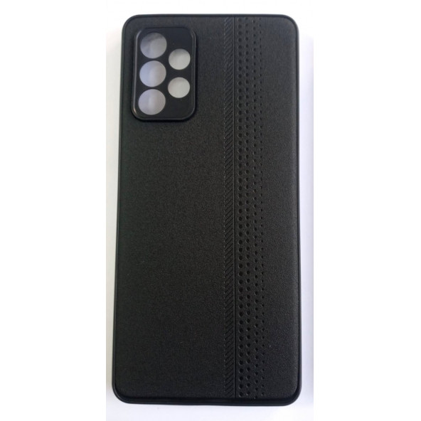 Samsung Galaxy A72 Deri Görünümlü Yumuşak Spor Kılıf - Resim 8