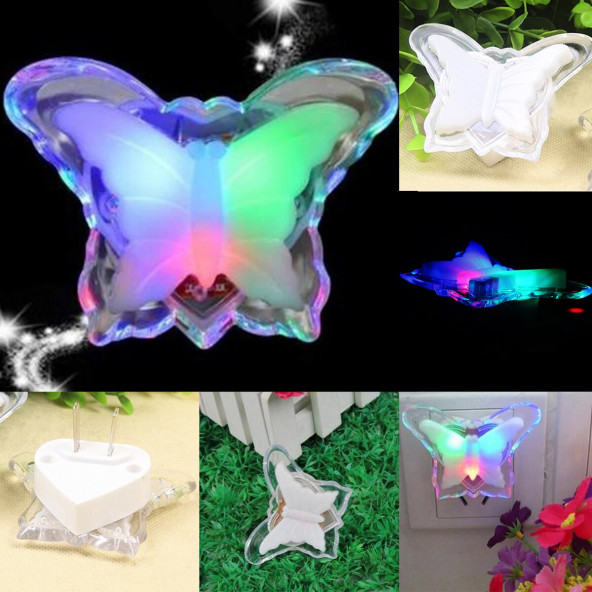 Renkli LED GECE LAMPASI 1 Watt 2 Adet - 2