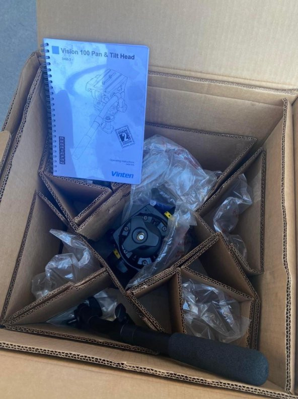Vinten VISION 100 Akışkan Tripod Kafası 3466-3 - 3