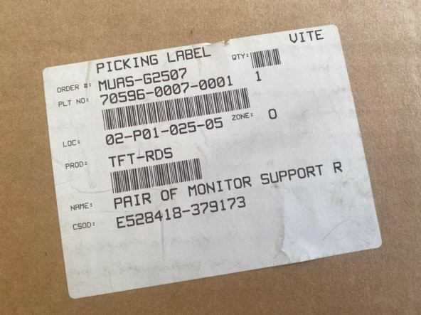 Autoscript TFT-RDS 12-19" TFT Prompter Monitör Destek Çubuğu - 6