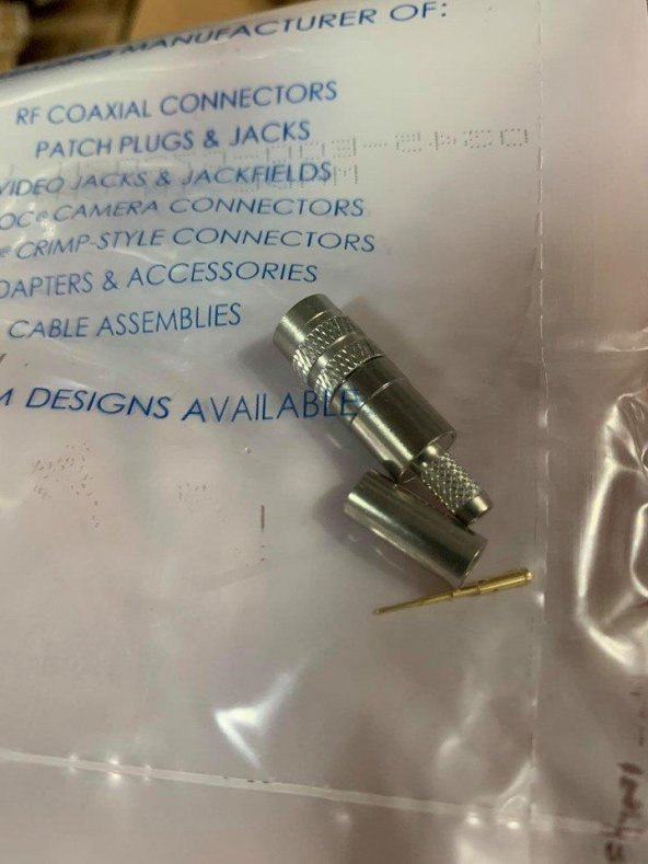 Kings Winchester Mini DIN Video Konnektörü 0345-E00-C7202N - Resim 3