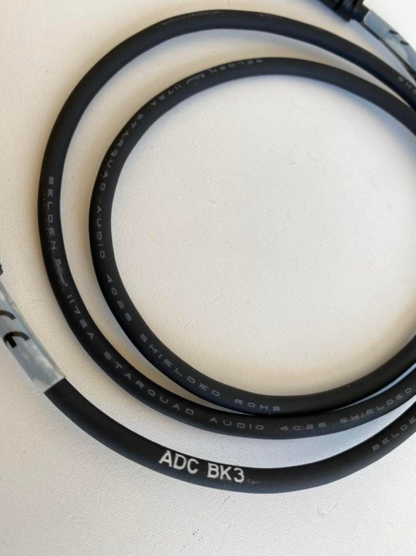 Adc Bk3 Patch Cord Ses Bağlantı Kablosu 3 Feet 5 Adet - Resim 4